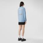 Burberry Burberry Horseferry Square Wool Blend Jacquard Cardigan, Size: Xxs