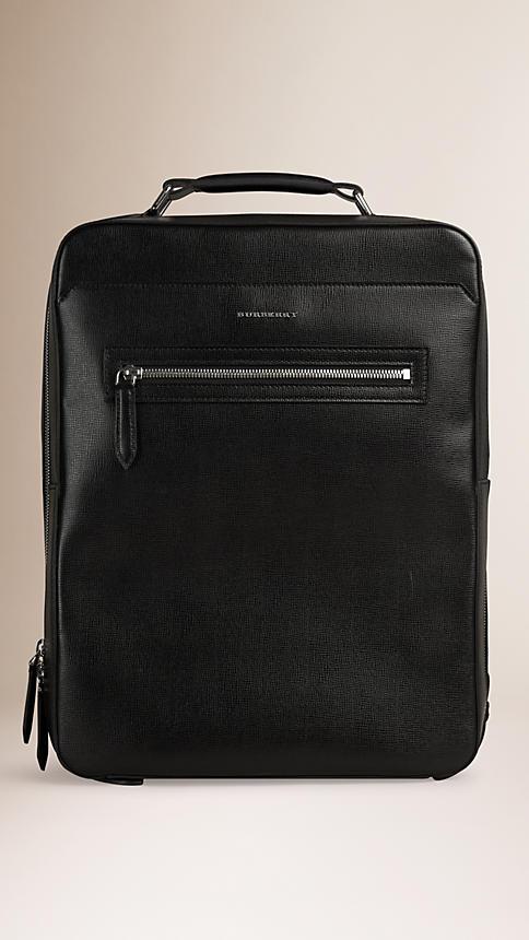 Burberry Textured Leather Backpack