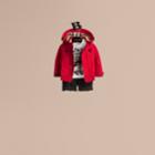 Burberry Burberry Hooded Technical Jacket, Size: 2y, Red