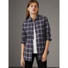 Burberry Burberry Vintage Check Cotton Shirt, Size: M