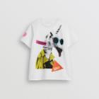Burberry Burberry Childrens Unicorn Print Cotton T-shirt, Size: 10y, White