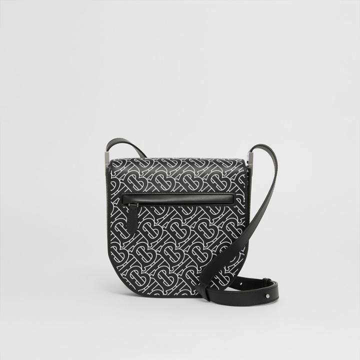 Burberry Burberry Mini Monogram Print Leather Olympia Crossbody Bag