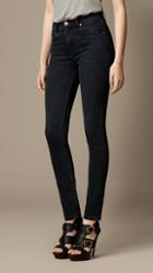 Burberry Skinny Fit High-rise Deep Indigo Jeans
