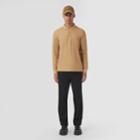 Burberry Burberry Long-sleeve Monogram Motif Cotton Piqu Polo Shirt, Size: Xs