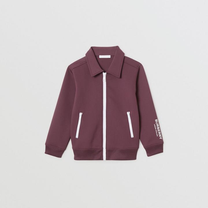 Burberry Burberry Childrens Logo Print Lightweight Track Top, Size: 8y, Red
