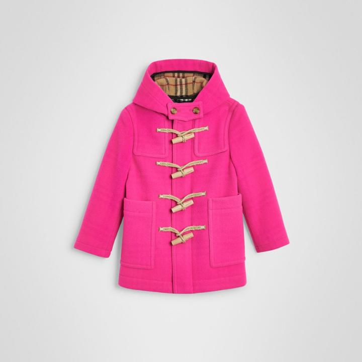 Burberry Burberry Childrens Double-faced Wool Duffle Coat, Size: 10y