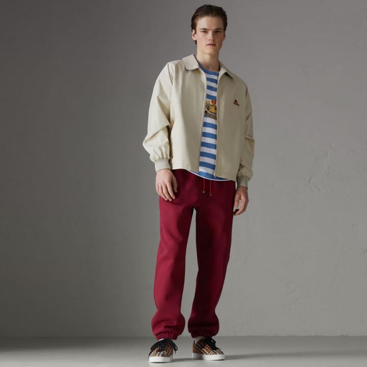 Burberry Burberry Reissued Striped Cotton T-shirt, Size: L