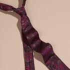 Burberry Burberry Modern Cut Floral Jacquard Silk Tie, Purple