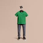 Burberry Burberry Crew Neck Cotton T-shirt, Size: 8y, Green