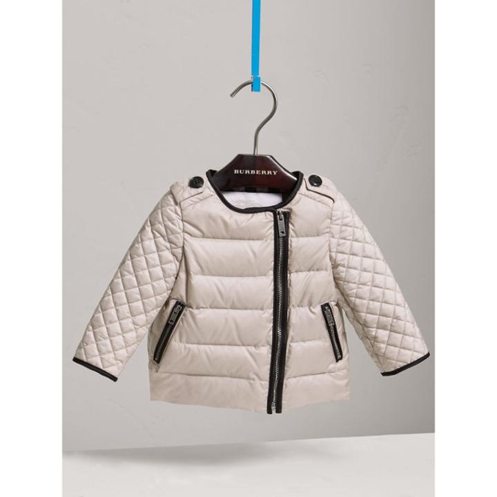 Burberry Burberry Showerproof Down-filled Jacket, Size: 3y, Grey