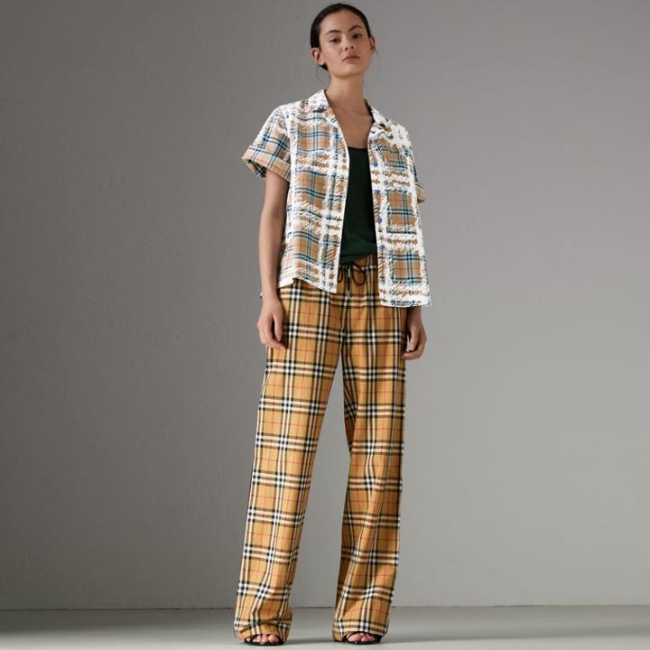 Burberry Burberry Silk Cashmere Vest, Green