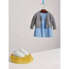 Burberry Burberry Multi-stitch Cotton Cardigan, Size: 6m, Grey