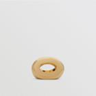 Burberry Burberry Gold-plated Cut-out Detail Ring