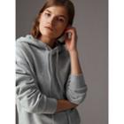 Burberry Burberry Embroidered Hood Fleece-back Jersey Sweatshirt