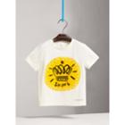 Burberry Burberry London Icons Motif Cotton T-shirt, Size: 10y, White