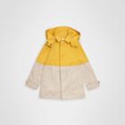 Burberry Burberry Childrens Detachable Hood Colour Block Cotton Car Coat, Size: 14y, Yellow