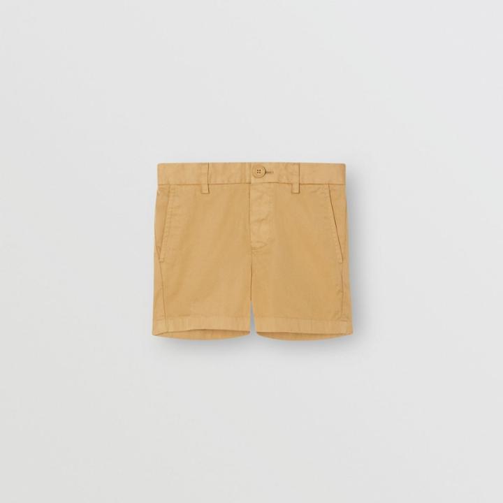 Burberry Burberry Childrens Cotton Chino Shorts, Size: 12y, Beige