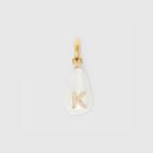 Burberry Burberry 'k' Crystal And Resin Pearl Letter Charm - Online Exclusive