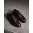 Burberry Burberry Leather Derby Brogues, Size: 39, Red