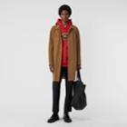 Burberry Burberry Cashmere Car Coat, Size: 40, Brown