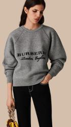Burberry Prorsum Wool Cashmere Sculpted Sweater