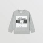 Burberry Burberry Childrens Montage Print Cotton Sweatshirt, Size: 4y