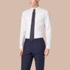 Burberry Burberry Modern Fit Double-cuff Cotton Poplin Shirt, Size: 16, White