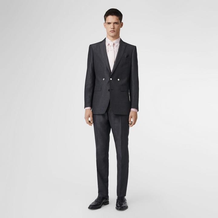 Burberry Burberry Cotton Linen Shirt And Tie Twinset, Size: 26, Pink