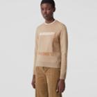 Burberry Burberry Horseferry Square Wool Blend Jacquard Sweater, Size: Xs