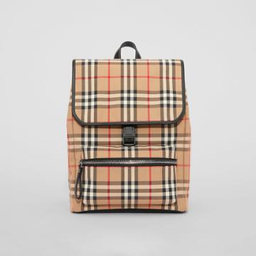 Burberry Burberry Childrens Vintage Check Cotton Backpack