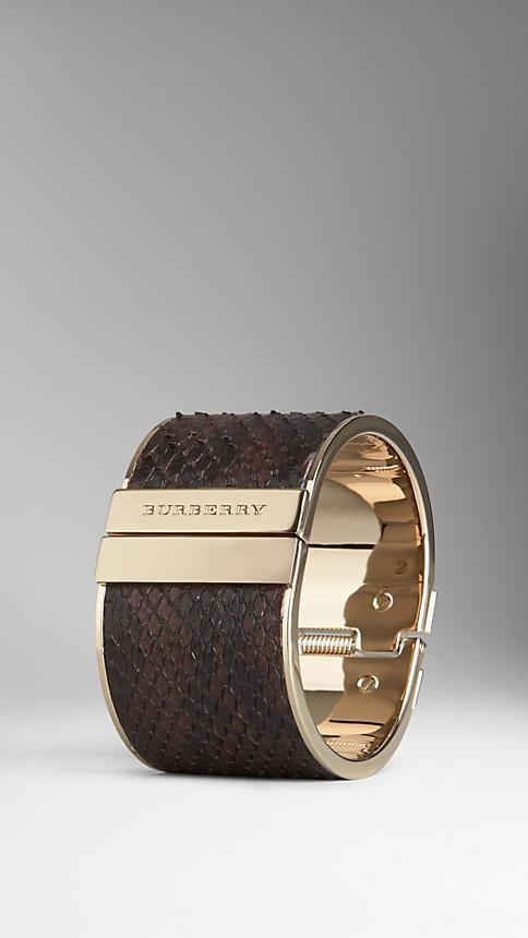 Burberry Python Cuff