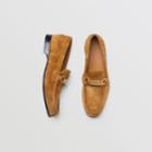 Burberry Burberry The Suede Link Loafer, Size: 43, Brown