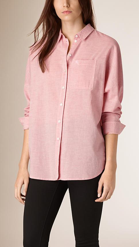 Burberry Brit Oversize Cotton Shirt