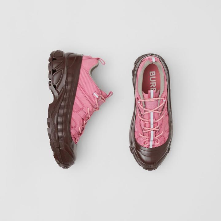 Burberry Burberry Suede Arthur Sneakers, Size: 43