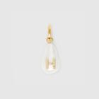 Burberry Burberry 'h' Crystal And Resin Pearl Letter Charm - Online Exclusive