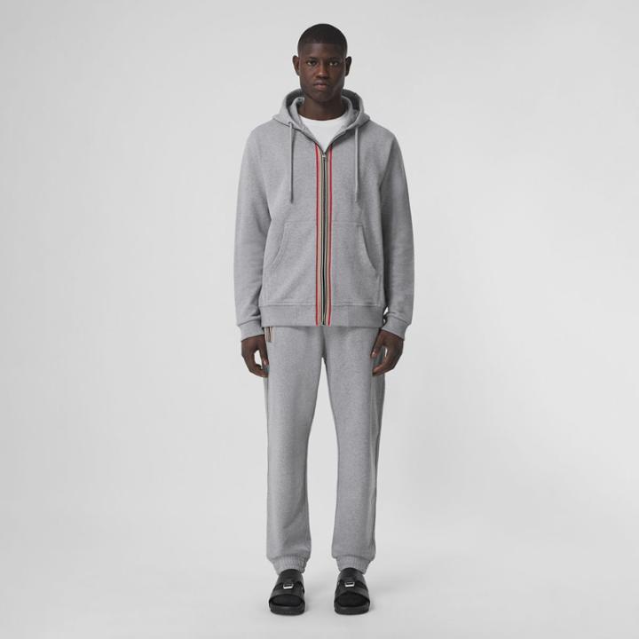Burberry Burberry Icon Stripe Detail Cotton Jogging Pants, Size: M