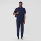 Burberry Burberry Monogram Print Cotton Piqu Oversized Polo Shirt, Size: Xs