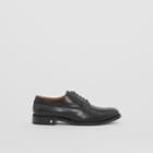 Burberry Burberry Monogram Motif Leather Derby Shoes, Size: 40