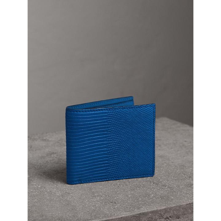 Burberry Burberry Lizard International Bifold Wallet