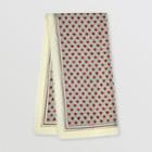 Burberry Burberry Monogram And Heart Print Cashmere Scarf, White