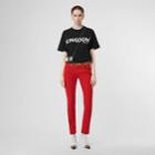 Burberry Burberry Kingdom Print Cotton T-shirt, Size: Xxs, Black