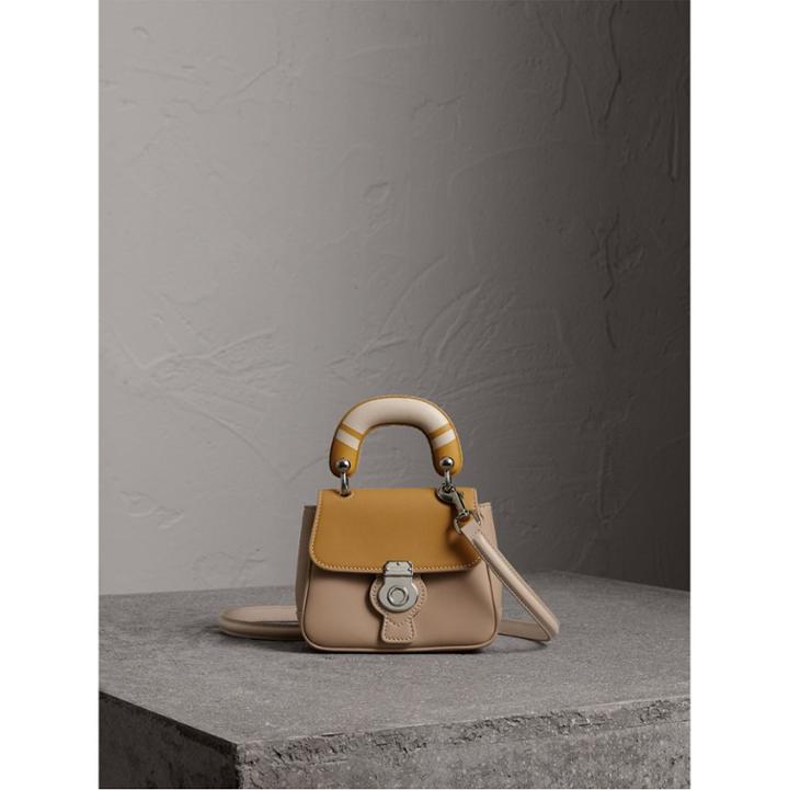 Burberry Burberry The Mini Dk88 Top Handle Bag With Geometric Print