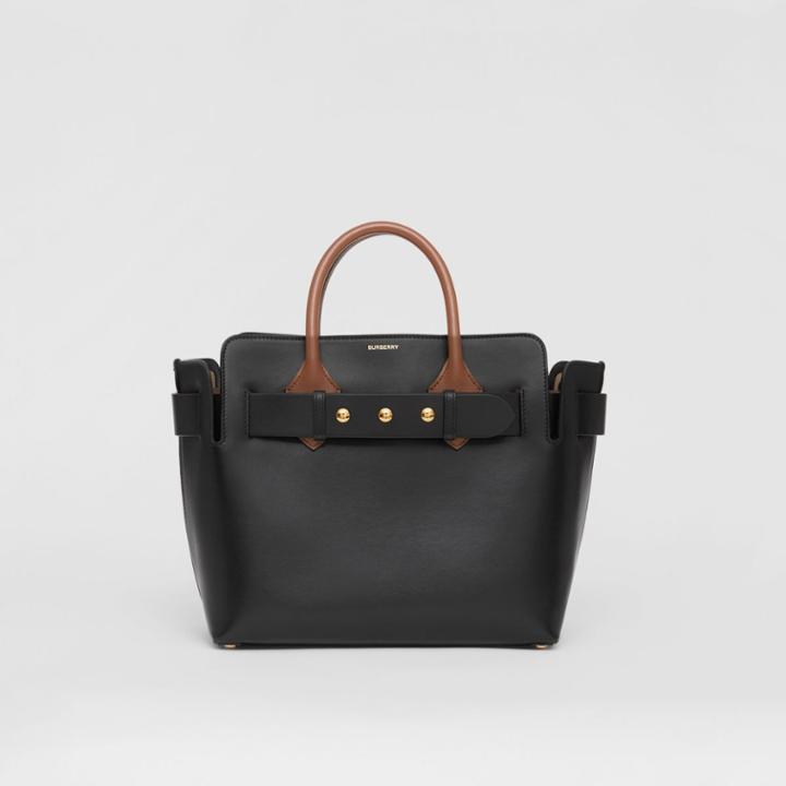 Burberry Burberry The Small Leather Triple Stud Belt Bag, Black