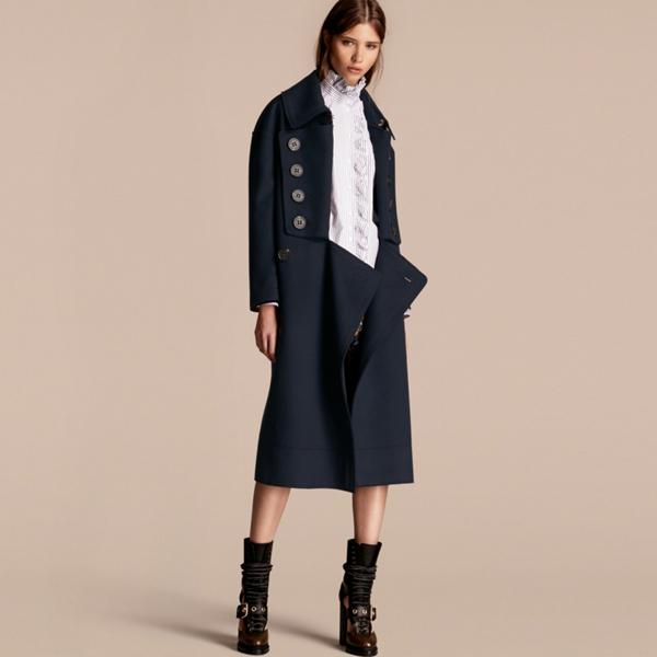 Burberry Longline Oversize Wool Coat