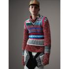 Burberry Burberry Hand-embroidered Wool Cashmere Blend Tank Top, Size: Xs, Multicolour