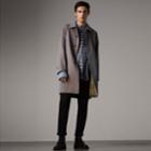 Burberry Burberry The Camden Car Coat, Size: 40, Purple