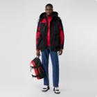 Burberry Burberry Colour Block Nylon Jacket With Detachable Puffer, Size: M, Black