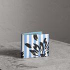 Burberry Burberry Floral Stripe Print International Bifold Wallet, White