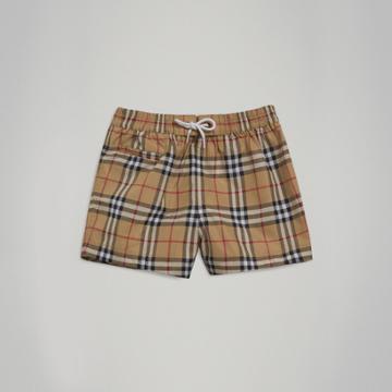 Burberry Burberry Check Swim Shorts, Size: 12m