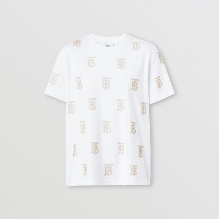 Burberry Burberry Monogram Motif Cotton T-shirt, Size: Xxl